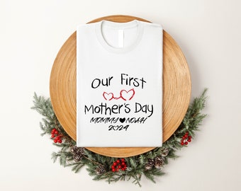 First Mother's Day Shirt: Personalized Matching Gift
