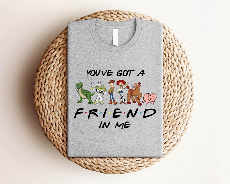 You've Got A Friend In Me Family Trip T-Shirt, Toy Story Characters Shirt, Disney Pixar Shirt, Woody Buzz Toy Story Party Gift Shirt image 2