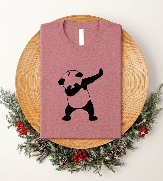 Dabbing panda t shirt hotsell