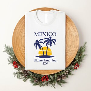 Familie Passende Sommerferien Shirt, Benutzerdefinierte Familienurlaub Shirt, Sommer Vacay Palm Shirt, Familienreise 2025 Shirts, Benutzerdefinierte Urlaub Shirt