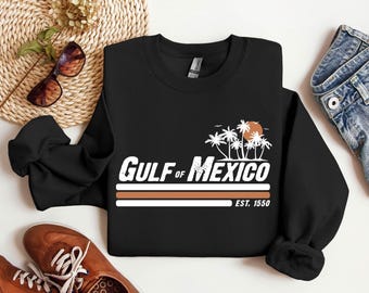 Sweater Golf van Mexico: sweater met grafische print kust