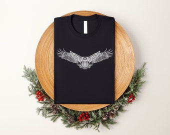 Camiseta do mês da herança nativa americana, camiseta da águia, camiseta do pássaro águia asteca, camiseta nativa americana, camiseta da águia tribal, camiseta indígena americana