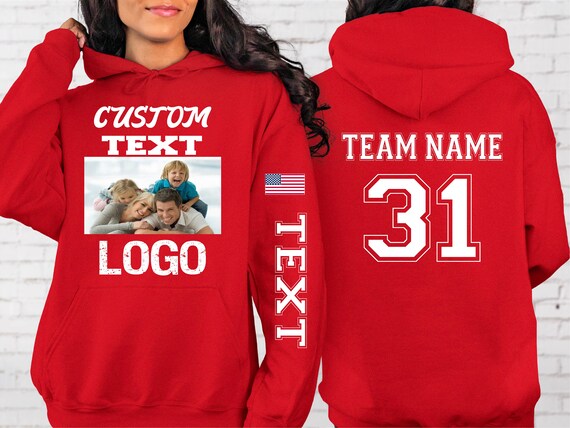 One custom sweatshirt sale