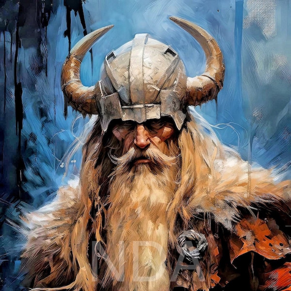 Norse Mythology Digital Download - High Resolution - Viking Art - Scandinavian Art - Viking Gods - Nordic Legends - Magical - Pagan - Gothic