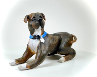 Figura conmemorativa personalizada de animal, gato, perro, amigo peludo, pérdida de mascota, escultura esculpida a mano, juego de anime, regalo personalizado