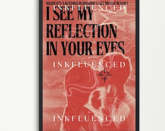 Reflections song lyrics the neighbourhood graphic poster