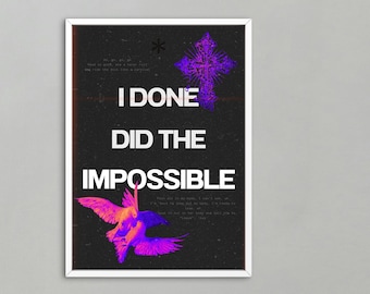 Kanye west 'carnival' digital print