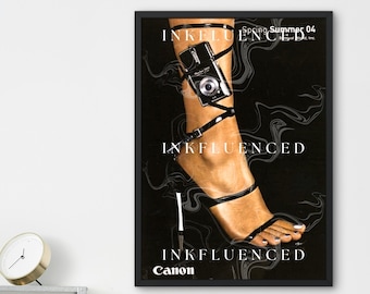 Vintage canon 04 photoshoot digital print