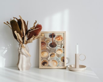 Illustrated coffee print