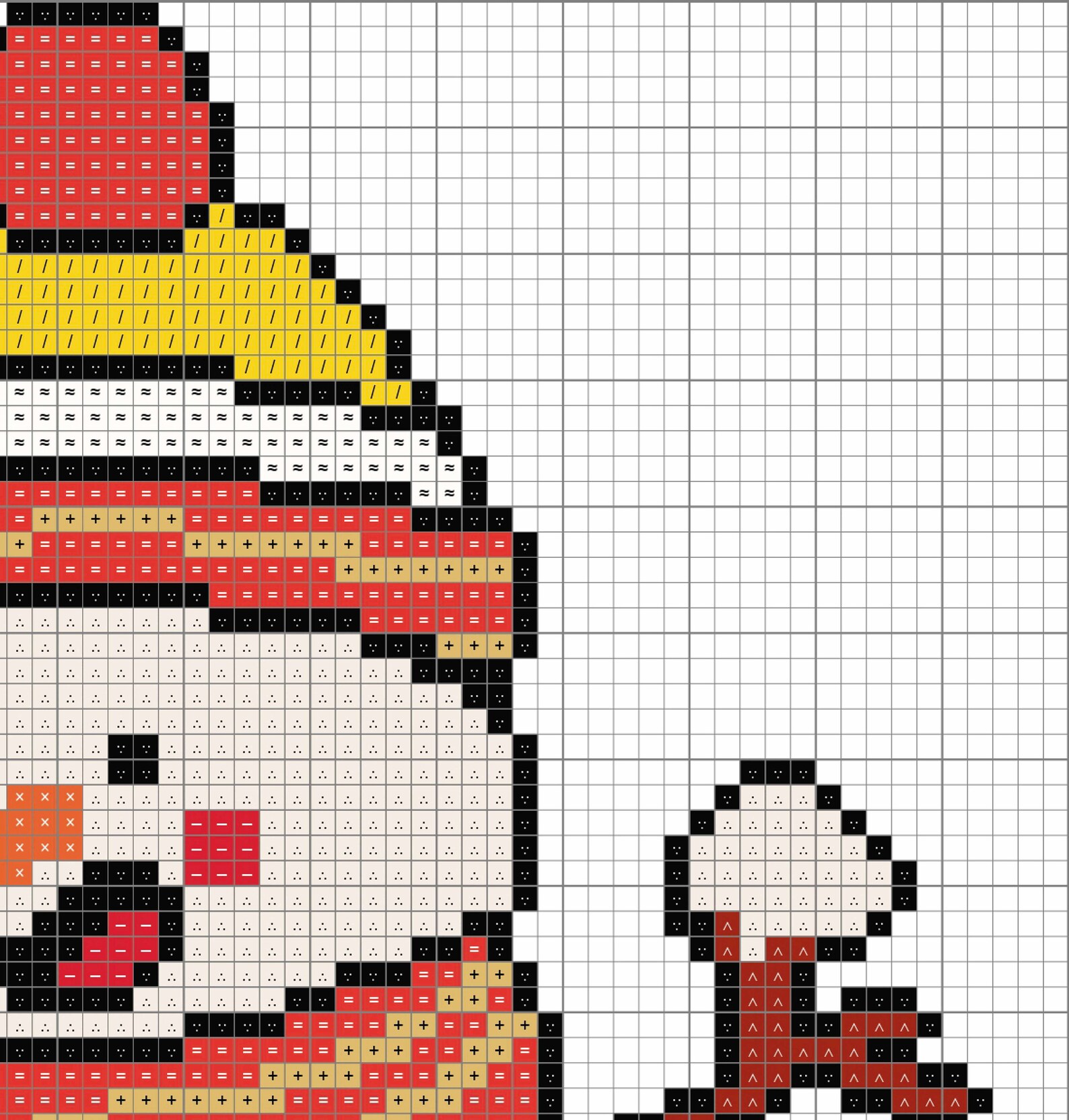 Christmas Snowman - Cross Stitch Pattern PDF - Cross Stitch Christmas ...