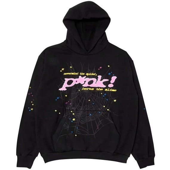 トップス sp5der hoodie Sp5der P*nk Hoodie Black | Sp5der Hoodie | Sp5der P*nk