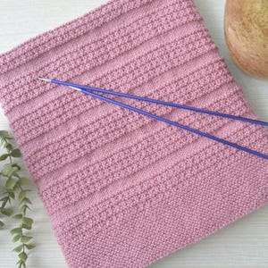 Baby Blanket Knitting Pattern D.K. Design 18 Instant PDF Download For You To Knit Yourself Baby Blanket Knitting Patterns