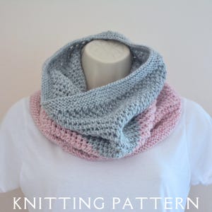 Cowl Knitting Pattern The Flurry Cowl Instant PDF Download For You To Knit Yourself