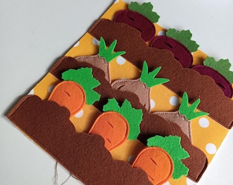 Felt Montessori Busy Board | Handmade Educational Sensory Toy