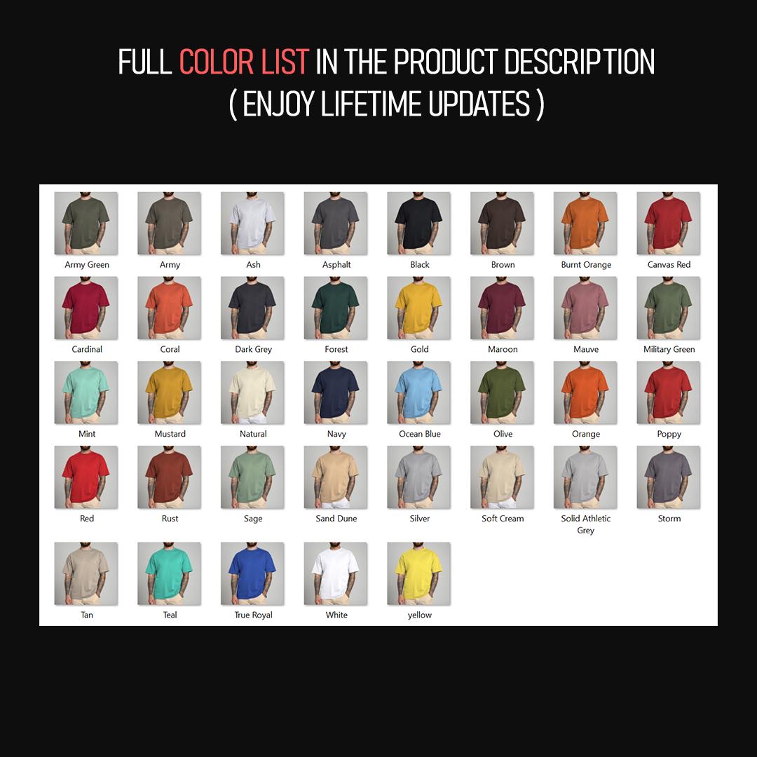 Bella Canvas 3001 Tshirt Mockup Bundle, Male BC3001 Tshirt Mock-up ...