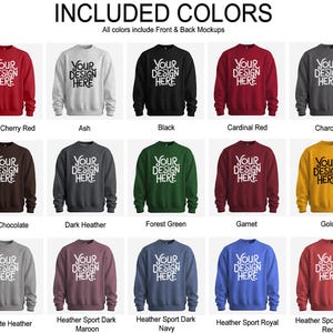 Gildan 18000 Mockup, G180 Sweatshirt Mockup, Crewneck Mockup Bundle, Front and Back Mockup, 3D Sweatshirt Mockup, PNG Transparent Mockup, Digital Crewneck Mockup, Simple Sweater Mockup, Unisex Sweatshirt Mockup, Flat Lay Mockup Bundle, Realistic G180 Mockup, Minimalist Mockup Bundle, Etsy Sweatshirt Mockup, Commercial Use Mockup, Blank Sweatshirt Template, High-Quality Mockup Set, Cozy Sweater Mockup, Fashion Sweatshirt Mockup, Print on Demand Mockup, Apparel Mockup Bundle.