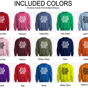 Gildan 18000 Mockup, G180 Sweatshirt Mockup, Crewneck Mockup Bundle, Front and Back Mockup, 3D Sweatshirt Mockup, PNG Transparent Mockup, Digital Crewneck Mockup, Simple Sweater Mockup, Unisex Sweatshirt Mockup, Flat Lay Mockup Bundle, Realistic G180 Mockup, Minimalist Mockup Bundle, Etsy Sweatshirt Mockup, Commercial Use Mockup, Blank Sweatshirt Template, High-Quality Mockup Set, Cozy Sweater Mockup, Fashion Sweatshirt Mockup, Print on Demand Mockup, Apparel Mockup Bundle.