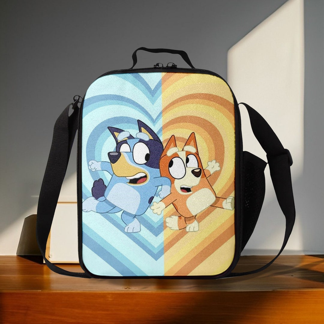 Bluey and Bingo Lunch Bag, Funny Bluey Lunch Bag, Back to School Bag ...