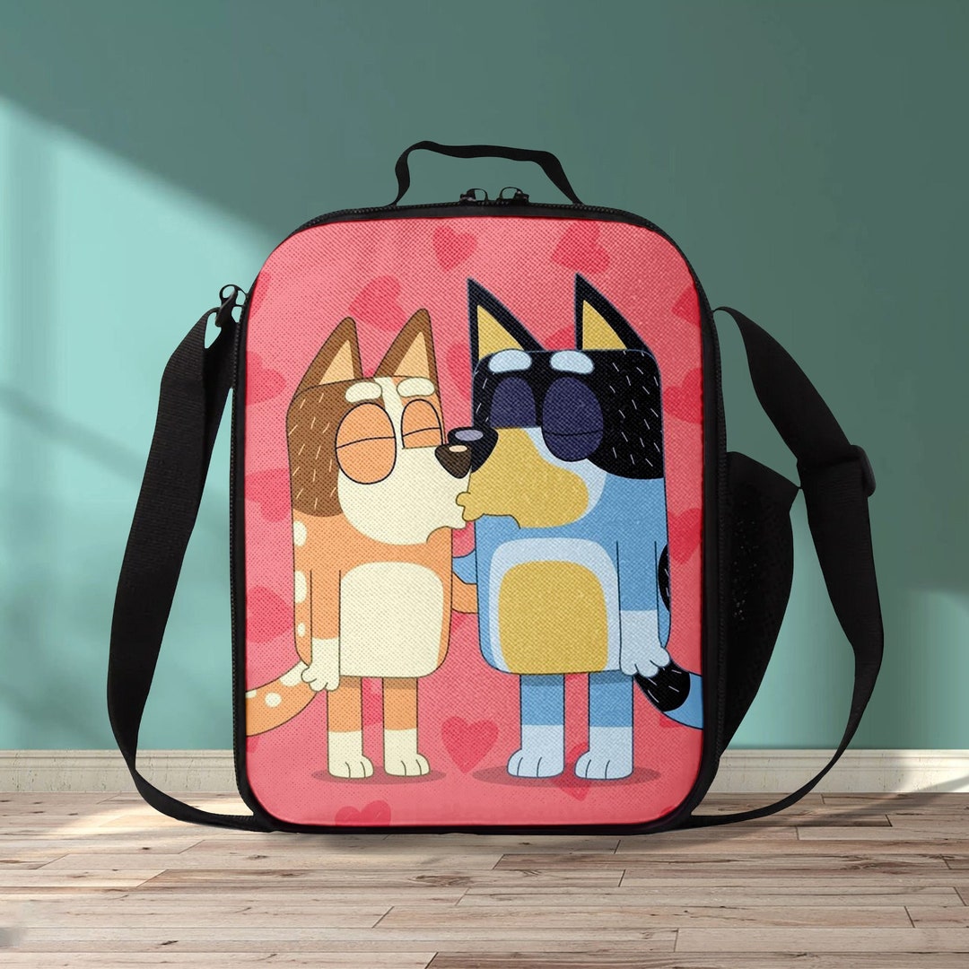 Bluey and Bingo Lunch Bag, Bluey Love Lunch Bag, Back to School Bag ...