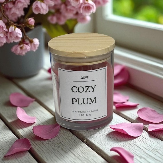 Cozy Plum - Scent Candle