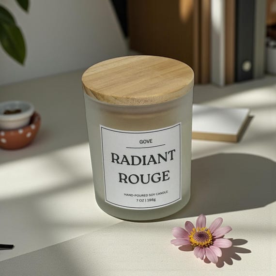 Radiant Rouge - Scent candle