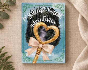 Personalised Mystical Forest Journal | Custom A5 Hardcover Notebook | Fantasy Woodland Travel Diary | Unique Gift