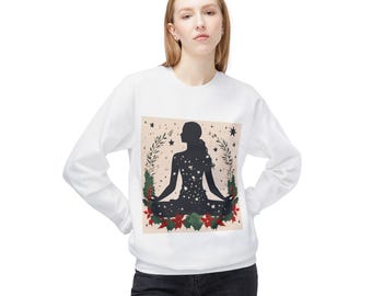 Unisex Softstyle Fleece Sweatshirt I  BackPrint "Wear Your Zen A Universe Within" I Free Shipping I 4 Colors #DigitalVibes #Christmass Vibes