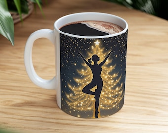 Starry Tree Pose I Christmass Vibes I BPA-free I  GoldenLightYoga I  #GoldenLightYoga