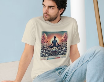 Sustainable T-shirt I Mindful Organic Tee I Zenfull Cotton I Eco-Conscious Comfort