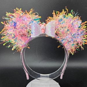 Piglet Mickey Ears: Light Up Pink Iridescent Pooh DisneyBound Park Headband