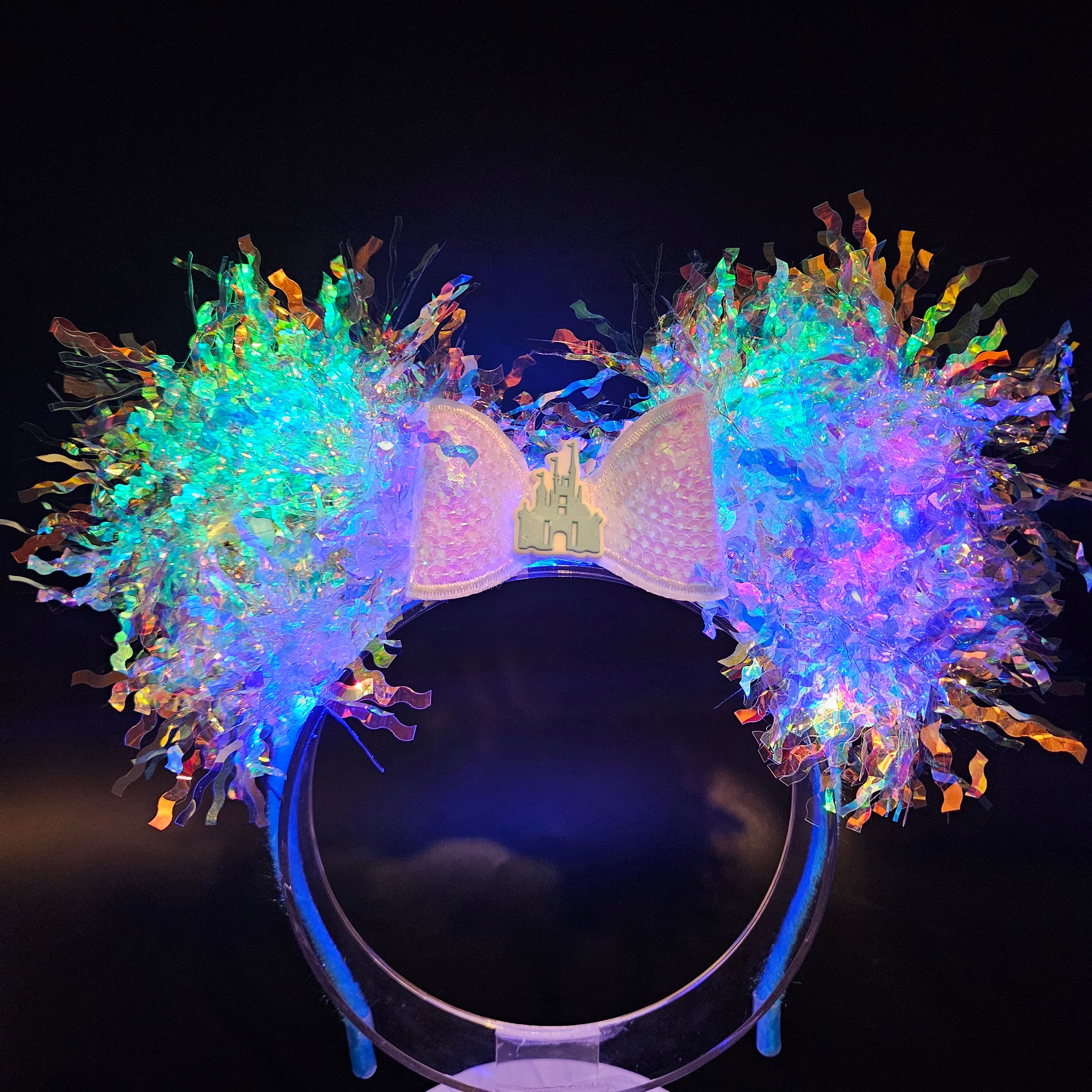 Blue Castle Mickey Ears: Light up Princess Disneybound Park 
