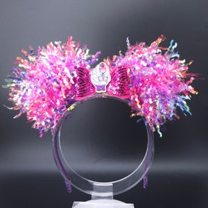 Embarrassment Inside Out Ear Core Memory Mickey Ear DisneyBound Inside Out Headband Pink Purple Light Up Iridescent Park Accessory Gift for