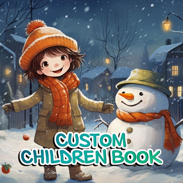 Benutzerdefinierter Kinderbuchillustrator zu mieten, Kinderbuchillustration für Weihnachten, benutzerdefiniertes Kinderbuch, benutzerdefiniertes Kinderbuch, Illustration