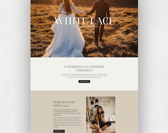 White Lace - Kadence Child Theme for Photographers