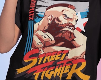 Camiseta unisex Zangief SFII Turbo Hyper Fighting Premium