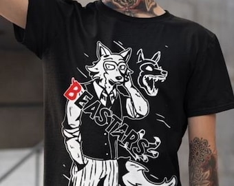 UNISEX - Anime Beastars Tshirt, Manga Lover Shirt, Graphic Tee, Otaku Ropa, Clothing Merch Gift