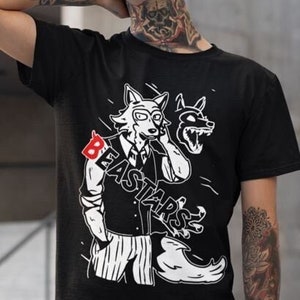 UNISEX - Anime Beastars Tshirt, Manga Lover Shirt, Graphic Tee, Otaku Ropa, Clothing Merch Gift