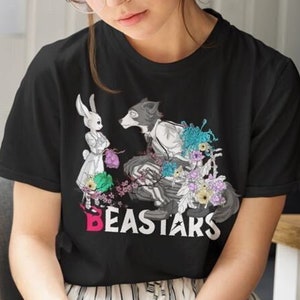 UNISEX - Anime Beastars Tshirt, Manga Lover Shirt, Graphic Tee, Otaku Ropa, Clothing Merch Gift