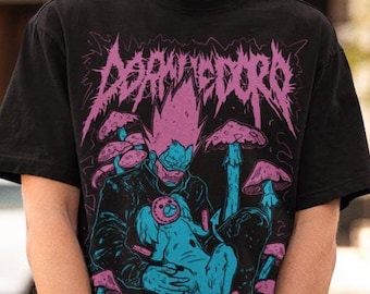 Unisex Dorohedoro Noi Anime T-Shirt, Nikaido Kaiman Manga Shirt, Caiman Shirt