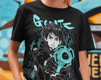 ユニセックス ガンツ 玄野計 アニメ Tシャツ、マンガオタクシャツ