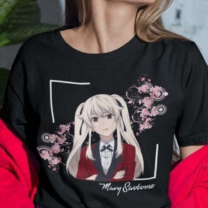 Kakegurui Yumeko Anime T-shirt Unisex, Anime Manga Shirt, Anime Shirt, Anime Lover Shirt, Grafik Anime T-Shirt, Manga Shirt, Japanische Shirts