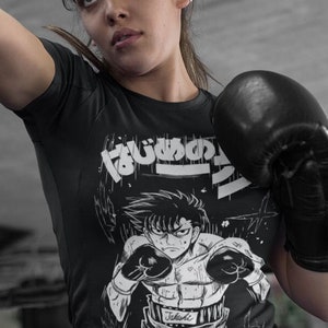 Manga Tshirt, Sport 90s Anime Lovers, Boxing GYM Anime Tshirt, Otaku Ropa, Graphic Anime Unisex Shirt