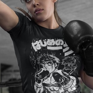 Manga Tshirt, Sport 90s Anime Lovers, Boxing GYM Anime Tshirt, Otaku Ropa, Graphic Anime Unisex Shirt