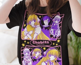 ちょびっツ アニメTシャツ：ちぃ マンガ グラフィックTシャツ - Etsy 日本