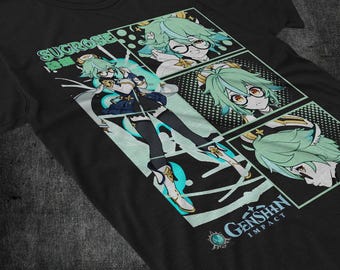Sucrose Genshin impact, Sucrose, Sucrose Genshin, T-Shirt, Shirt, Genshin impact Shirt, Unisex Ultra Cotton Tee