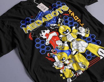 Anime streetwear Video Game // Gaming tee // Gamer Shirt // Anime // Robot // Metal Beetle // Garage // 90s
