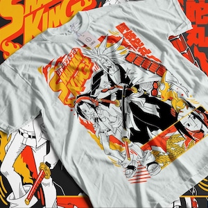 Shaman King Yoh Asakura T-Shirt, Anime Shirt, Manga Shirt, Japanese Shirt