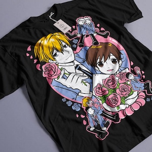 Anime T Shirt Girl Japanese, Anime Lovers Shirt, Graphic Anime Tee, Manga Shirt, Japanese Anime