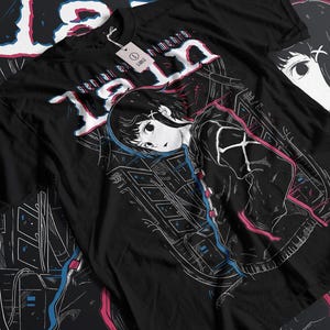 Lain Iwakura Shirt, Lain Shirt, Serial Experiments Lain shirt, Anime Shirt, Streetwear, Anime Manga Shirt, Anime Graphic Tee, Anime Lover