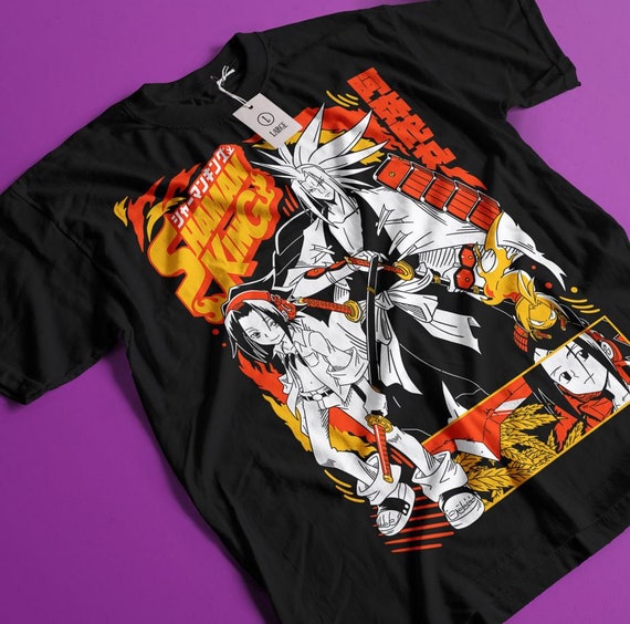 Shaman King Yoh Asakura T-shirt, Anime Shirt, Manga Shirt